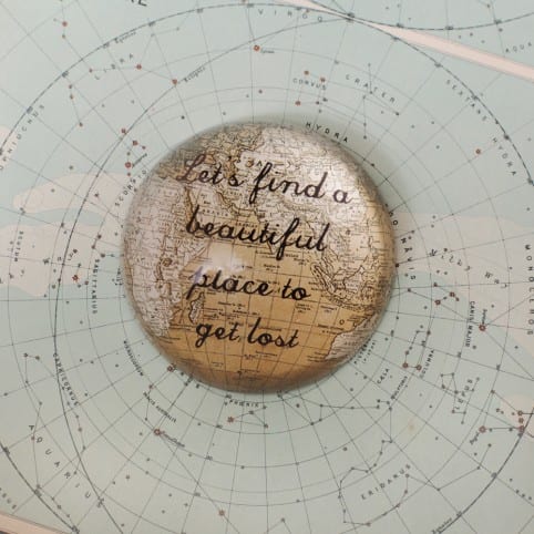 Beautiful Sass and Belle Paperweight gift with a vintage touch