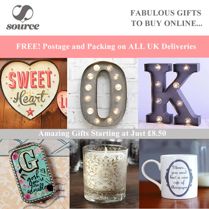 Free postage and packing - Summer Offer at Source Lifestyle