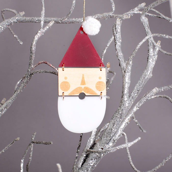 Santa Claus Tree Decorations - Free p&p for all online orders