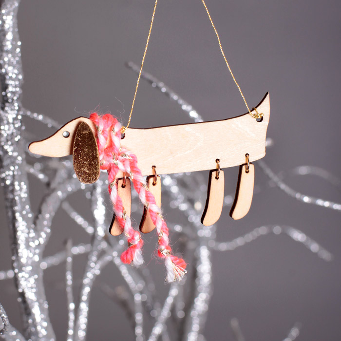 Sausage Dog Tree Decorations - Buy Online, UK