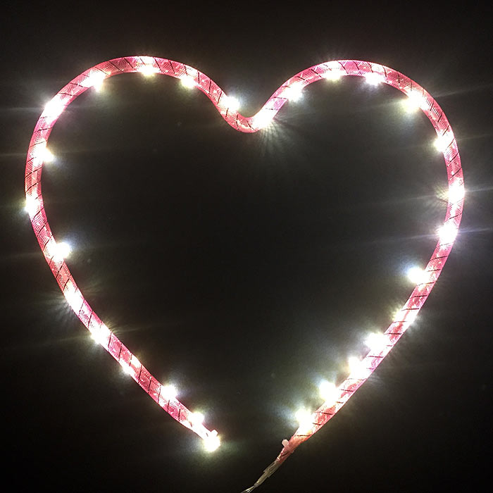 Illuminated Heart - Quirky Christmas Lights