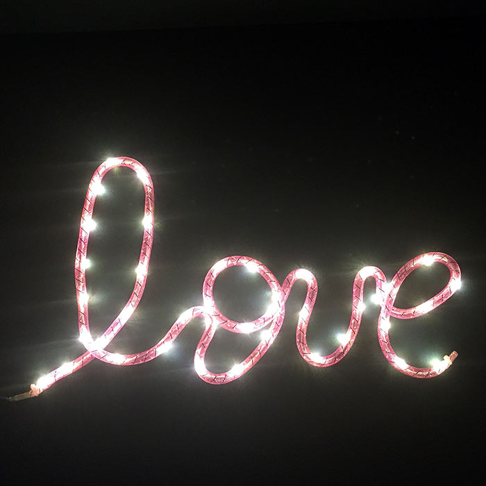 Love Illuminated Sign - Buy Online UK