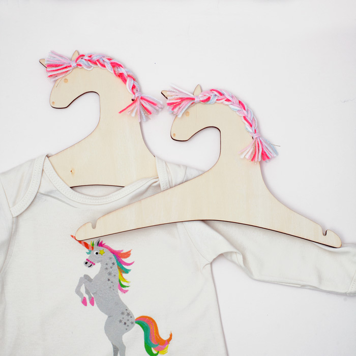 Kids Wooden Hangers - Unicorn from Meri Meri