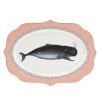 Cute Whale Platter by Yvonne Ellen