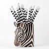 Quail Ceramics Pen Pot Zebra