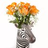Zebra Flower Vase Quail Ceramics - Buy
