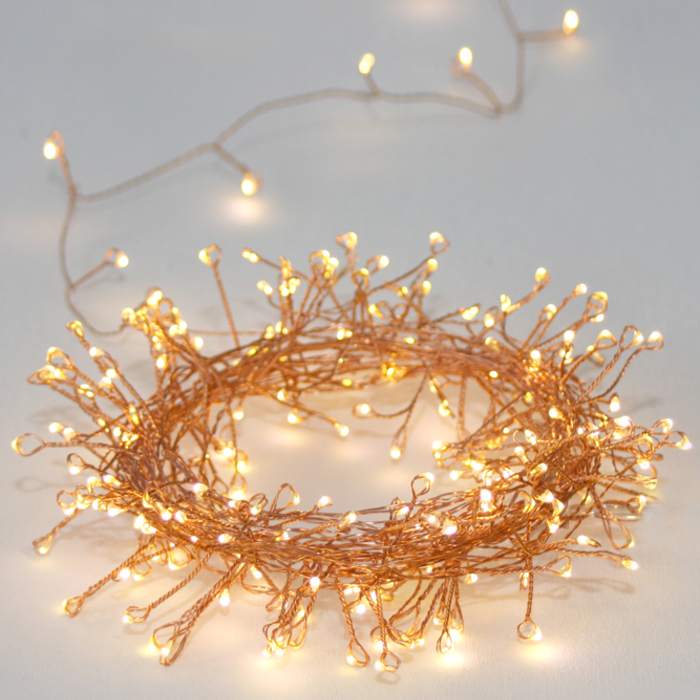 Copper Cluster Fairy Lights Buy Online UK