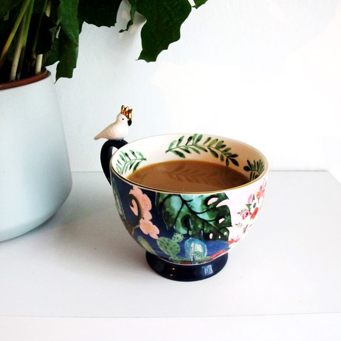 frida kahlo cup - oversized. Perfect gift for a Frida Kahlo fan buy online with free UK delivery