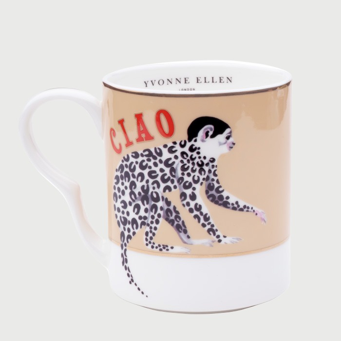 Yvonne Ellen Mugs - Ciao Monkey Design
