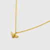 Gold Plated Bee Necklace - Buy Online UK