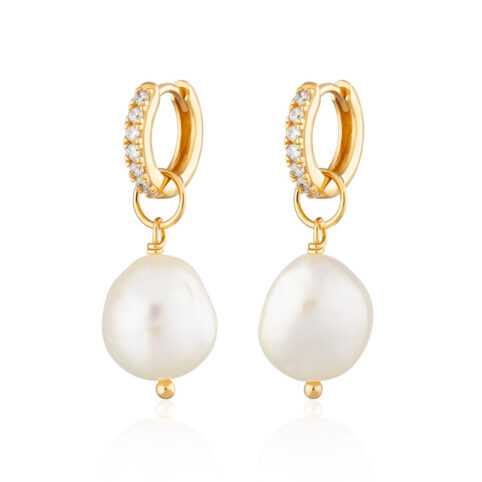 Faux Pearl Drop Earrings - Buy online UK