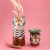Tiger Vase and Tiger Pen Pot - Purchase Online UK