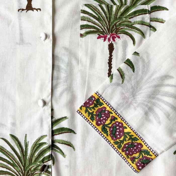Palm Tree Pyjamas - Free UK Delivery When You Buy Online