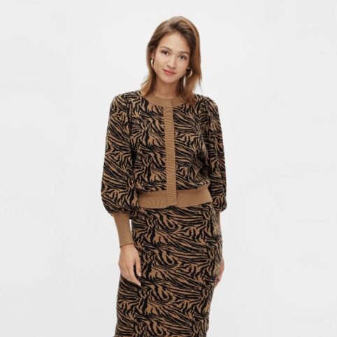 Yas Animal Print Cardigan - Purchase Online With Free UK Delivery