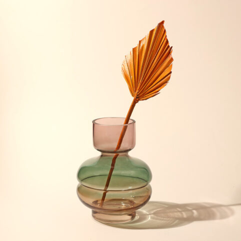 Multicoloured Glass Vase - Buy Online UK