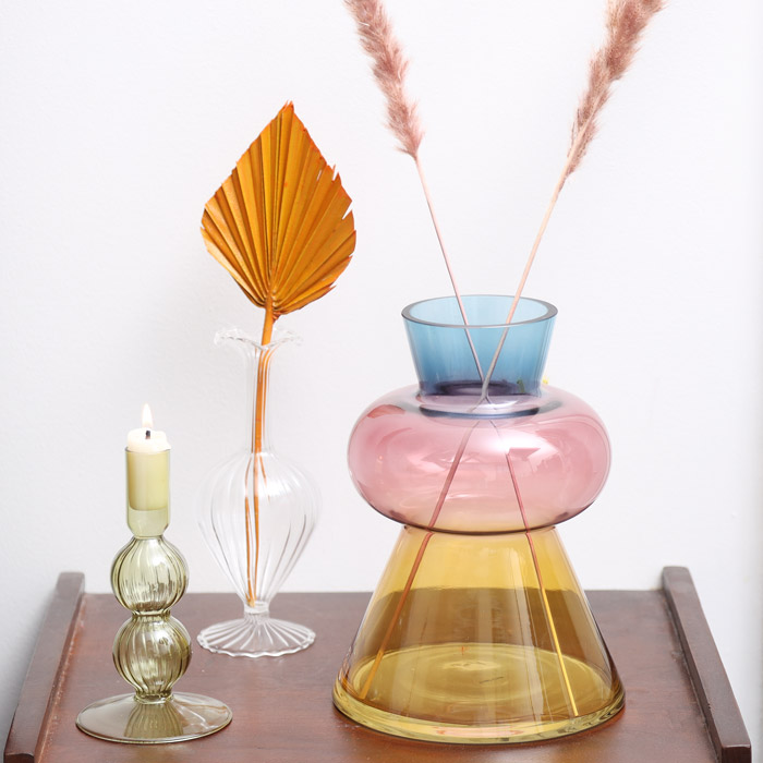 Large Coloured Glass Vase - Buy Online uK
