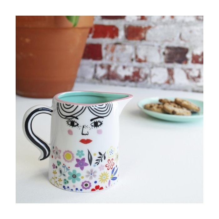 Milk Jug With Girls Face - Purchase Online UK