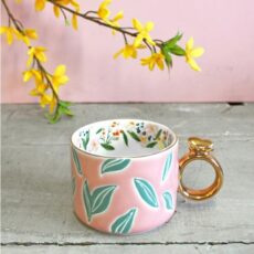 Leaf Print Mug Small - Buy Online UK