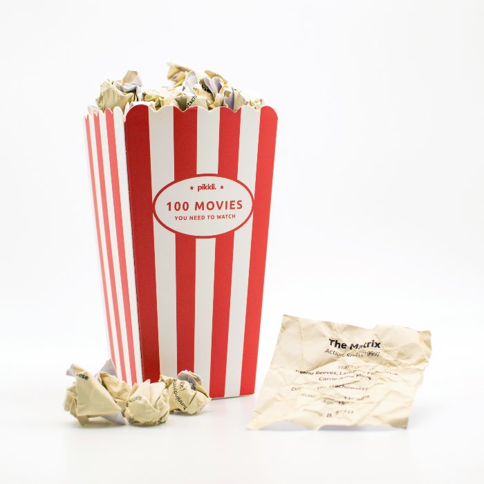 Movie Popcorn Bucket List - Purchase In-store And Online UK