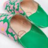 Moroccan Slippers Printed Floral - For Sale Online UK