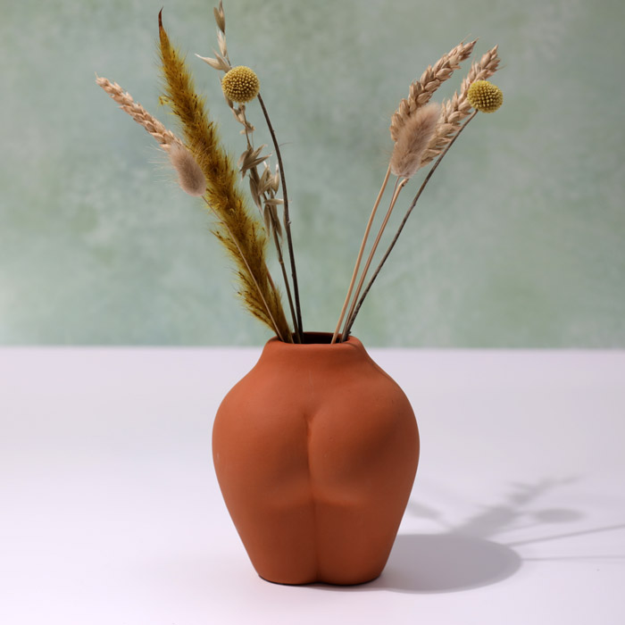 small Bum Vase - Buy Online UK