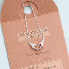 Heart Hands Necklace - Buy Online UK