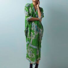 Green Handkerchief Print Dress - Buy Online UK