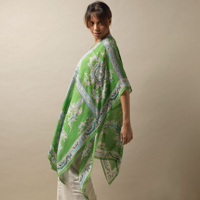 Green Handkerchief Throwover - For Sale Online UK