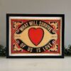 Framed Love Art Print - Buy Online UK