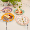 Scalloped Cake Plates - Set Of 4 Buy Online UK