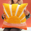 Sunshine Tufted Cushion - Buy Online UK