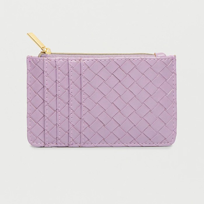 Lilac Woven Card Purse - Buy Online UK