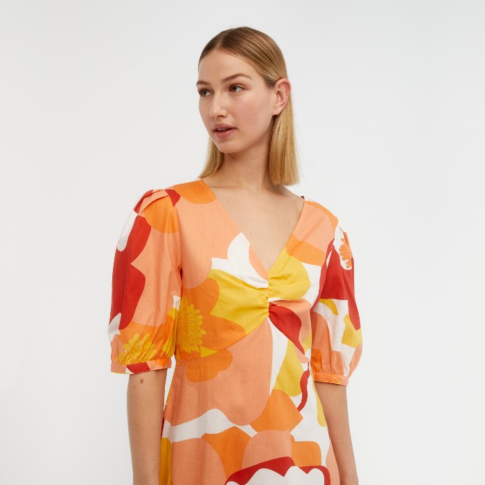 Large Floral Print Dress - For Sale Online UK