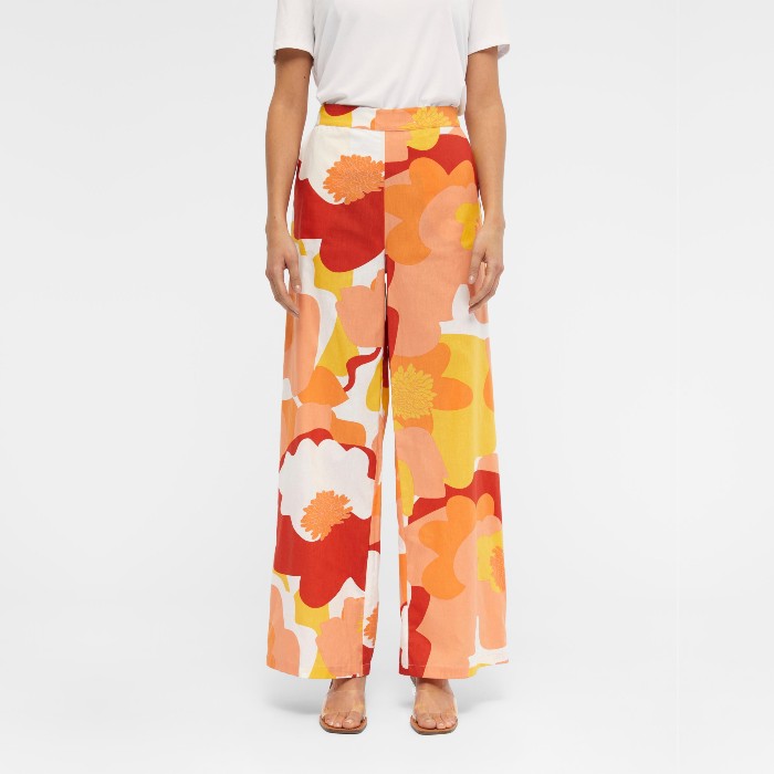 Large Floral Print Trousers - For Sale Online UK