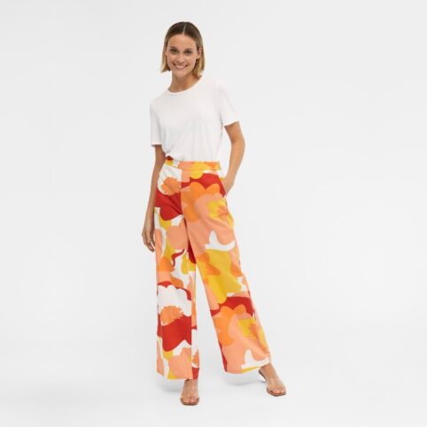 Large Floral Print Trousers - Buy Online UK