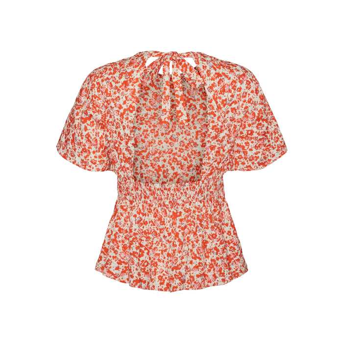 Floral Top With Diamond Stitching Detail - For Sale Online UK