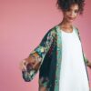 Ink Wisteria Kimono Jacket - Purchase Online UK