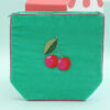 Green Velvet Large Make Up Bag - Buy Online UK