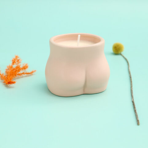 Fig Leaf & Fern Curved Candle - Buy Online With Free UK Delivery