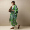 Green Handkerchief Long Kimono - Buy Online UK