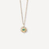 Emerald Green Evil Eye Necklace - Buy online UK