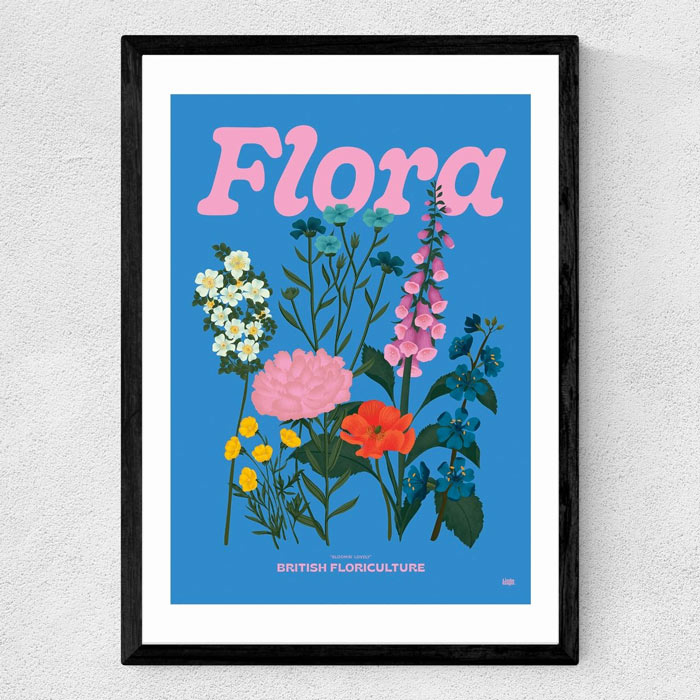 Floral Framed Art Print - Buy Online UK
