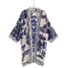Blue and White Willow Mid Length Kimono - Buy Online UK