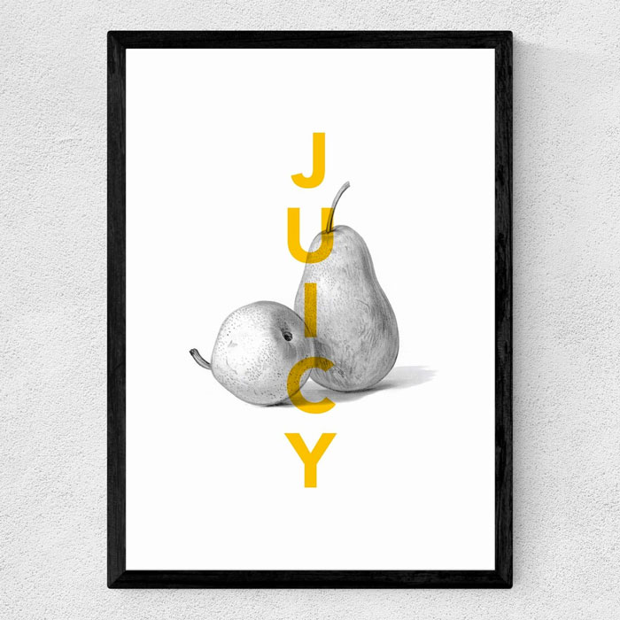 Juicy Pear Print - Buy Online UK