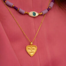 Gold Heart Necklace - Buy Online UK