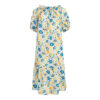 Elasticated Neck Floral Dress - For Sale Online UK