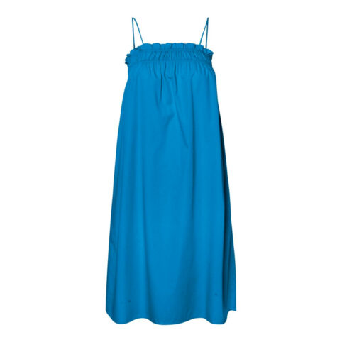 Ibiza Blue Midi Strap Dress Pieces - Buy Online UK