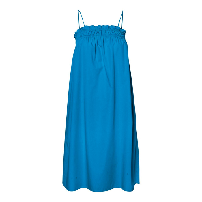 Ibiza Blue Midi Strap Dress Pieces - Buy Online UK