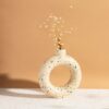 Speckled Round Donut Vase Large - For Sale Online UK