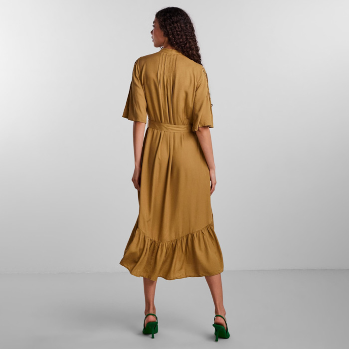 Yaskanna Pleat Detail Shirt Dress - Purchase Online UK